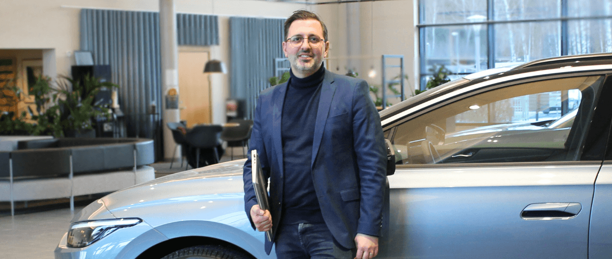 Så byggde Sam Murad sin karriär inom Volkswagen Group Sverige